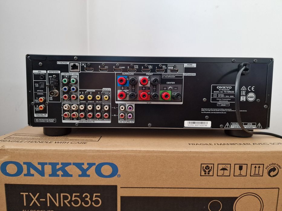 Receiver AV 5.2 Onkyo TX-NR535 Network