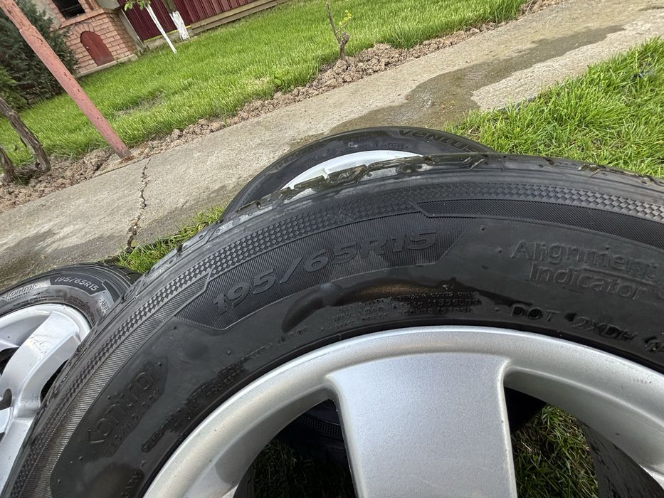 Roti cu Jante aliaj R15 - 5x112 originale audi