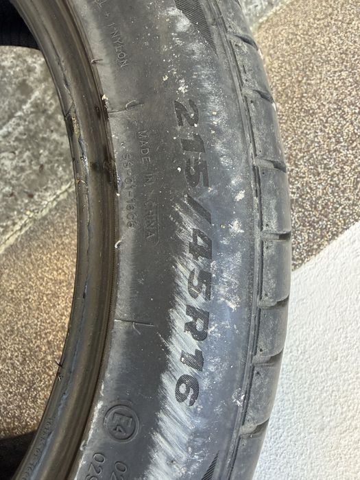 4 anvelope 215/45/R16 2x Minerva Radial F205  – DOT 0421 si 2x anvelope iarna Goodride SW608 Snowmaster – DOT 2023