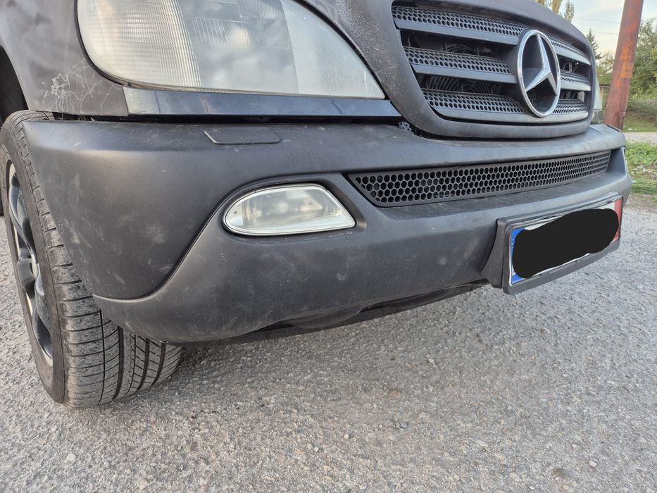 Предна броня Мерцедес МЛ W163 Mercedes ML W163 черна