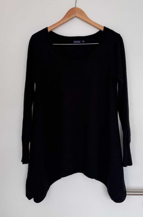 Gosche 100% кашмир страхотна блуза/туника, размер S