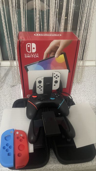 Nintendo Switch OLED (прошитый 256гб)