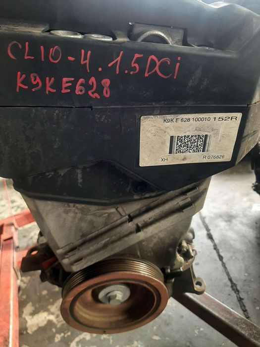 Motor 1.5 dci 90 cp k9ke628 k9k 628 k9k628 renault clio 4 captur kangoo nissan micra 5 dupa 2012 euro 6