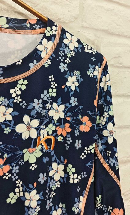 Kari Traa флорален сет / комплект за фитнес / бягане размер L