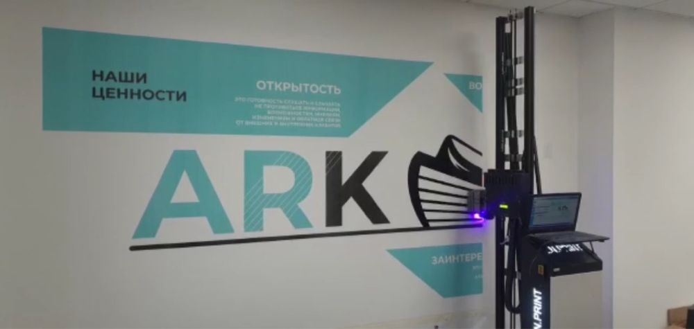 Роспись стен настенным принтером