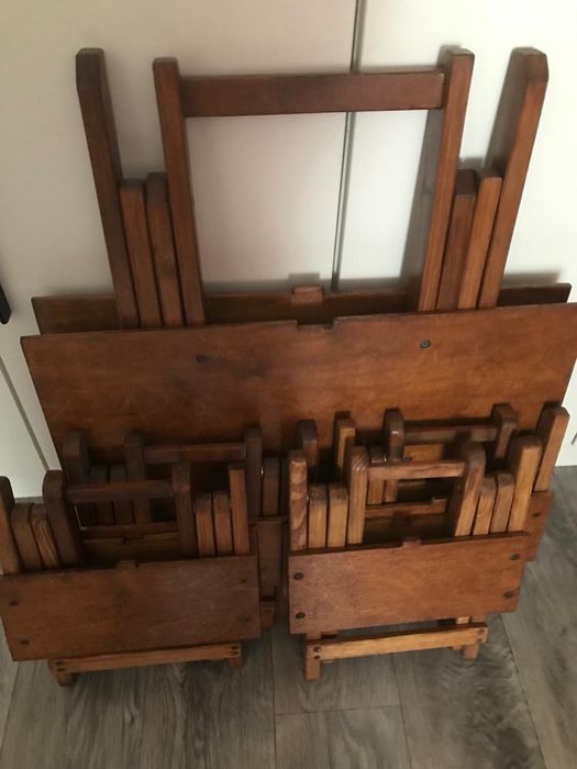 Раскладные стол и стульчики