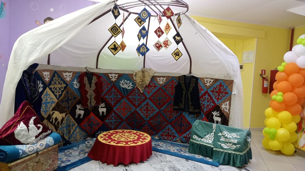 Юрта,полуюрта на Наурыз