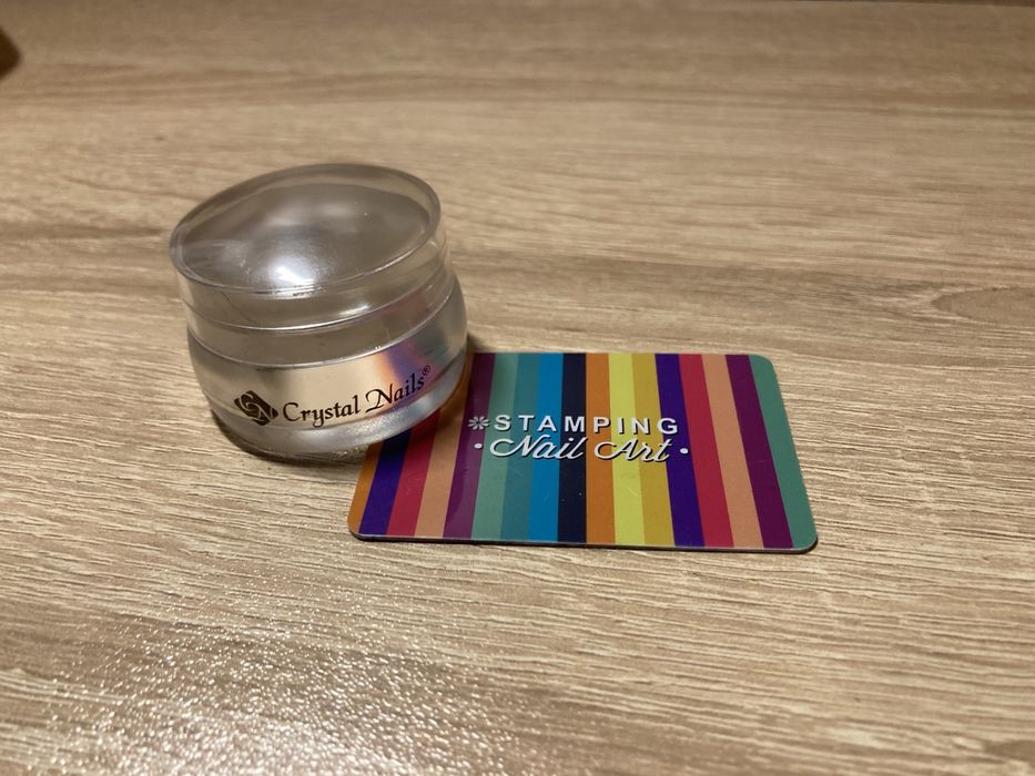 Печат за маникюр Crystal nails, пигмент русалка,камъни Swarovski