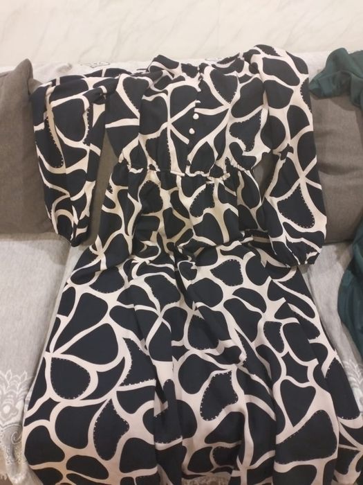 Платье шёлковый бохо