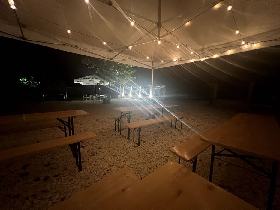 Шатра за ресторант, кетъринг, градина, немска, стабилна, водоустойчива