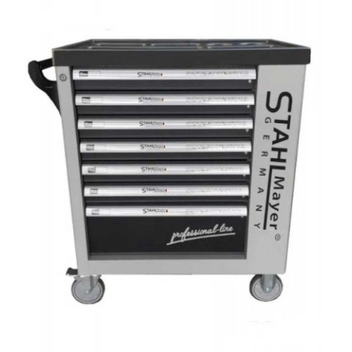 Шкаф с инструменти StahlMayer със 7 чекмеджета – 5 пълни