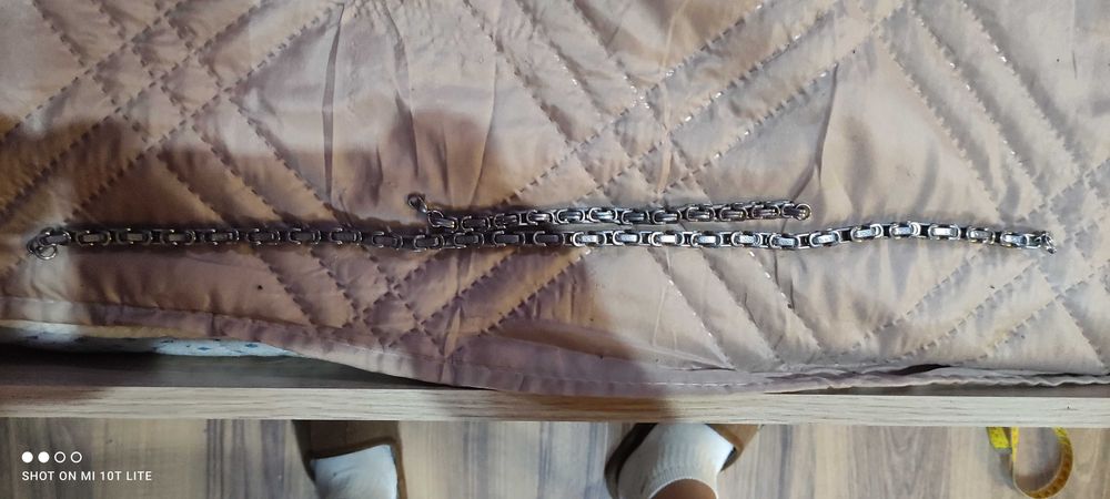 Медицинска стомана ланец и гривна