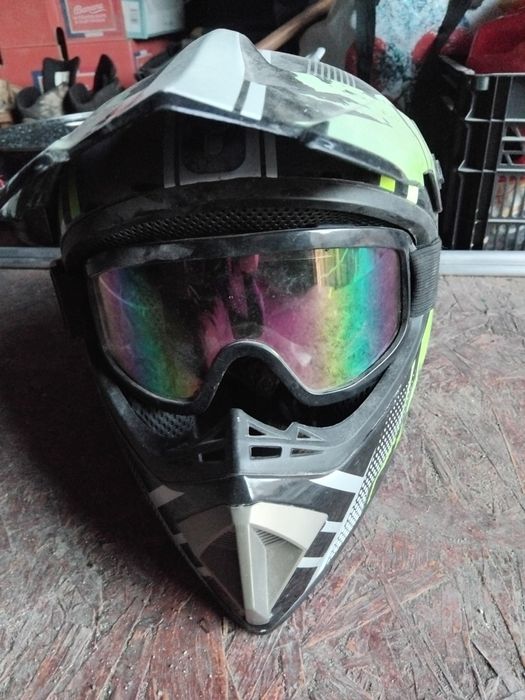 Casca moto cross scuter