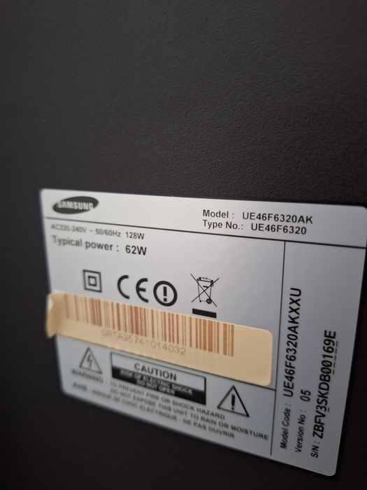 Samsung UE46F6320 3D Led Smart Full HD