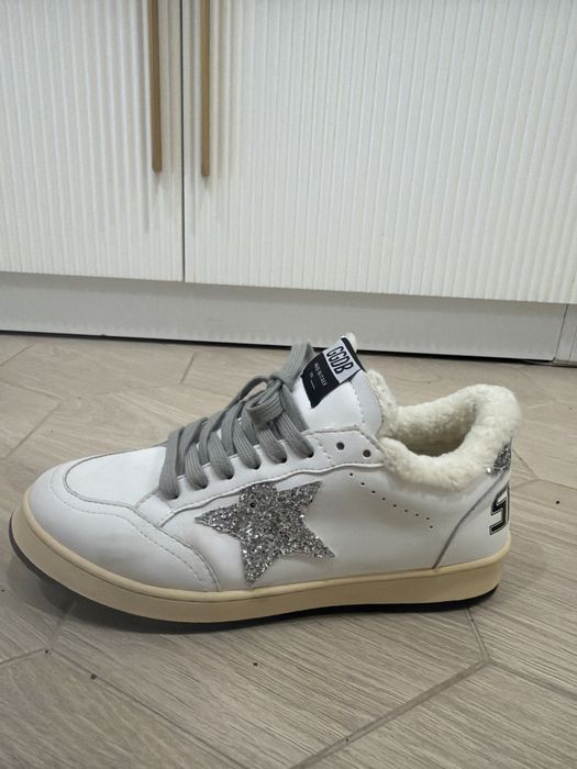 Теплые GOLDEN GOOSE кеды