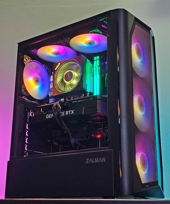 Ryzen 5-7500F/RTX 5060Ti 16GB/RAM 32GB/SSD 1TB/Чисто Нов-Гаранция!