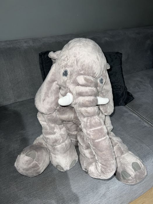 Слон Плюшена играчка икеа