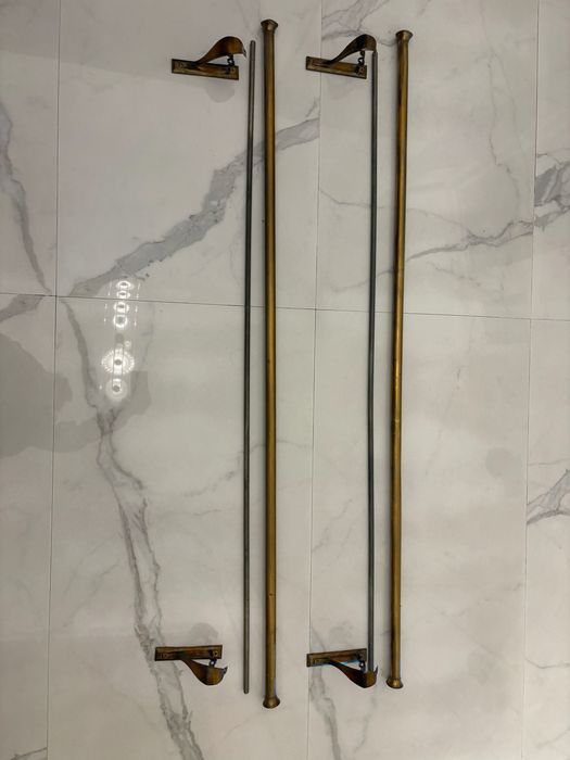 2x Galerie dubla alama perdea si draperie