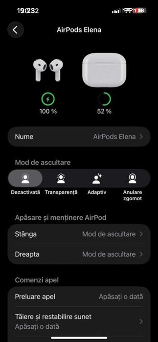 Casti AirPods 4 cu ANC / NOI, Sigilate / Livrare rapida