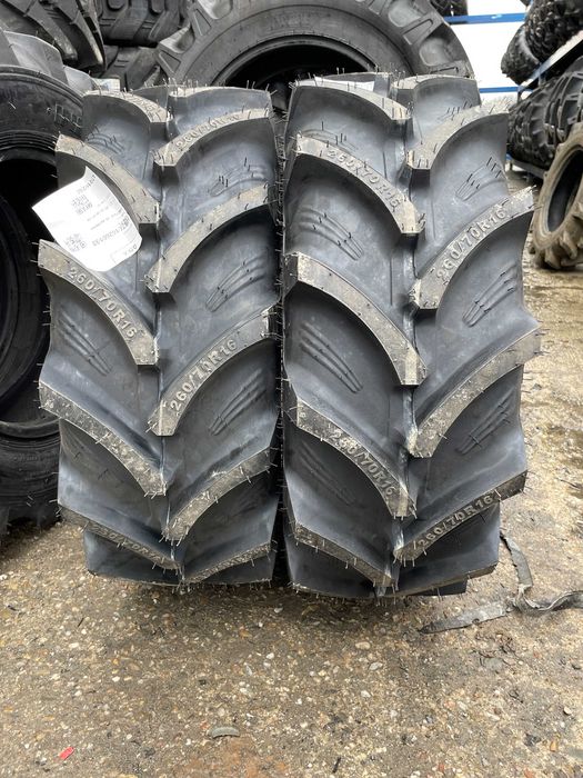 Anvelope noi radiale 260/70R16 pentru tractor fata