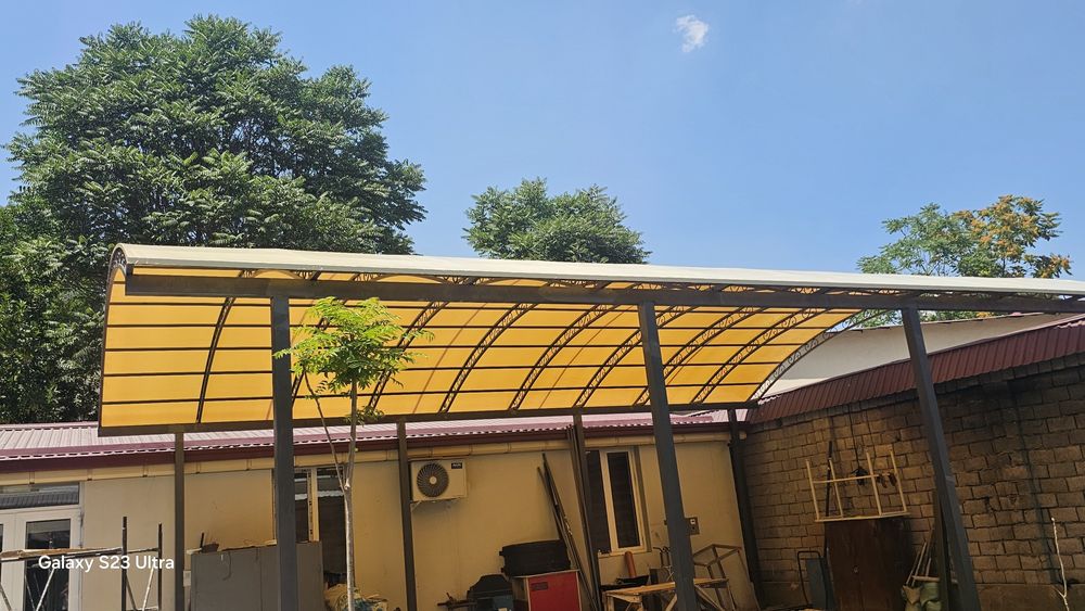 Банер ва тент соясетка установка