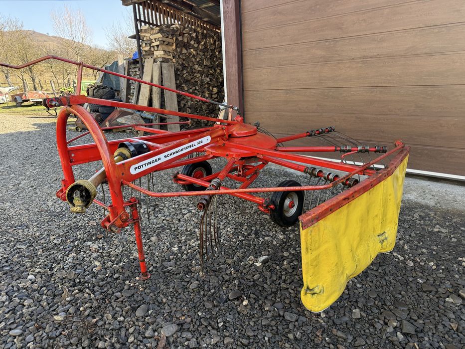 Grebla de adunat fan FELLA, POTTINGER, DEUTZ-FAHR