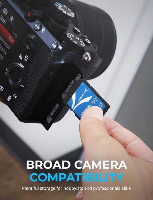 Флешка V60 SD UHS-II 128GB R270MB/s W170MB, V60 U3 256 гб