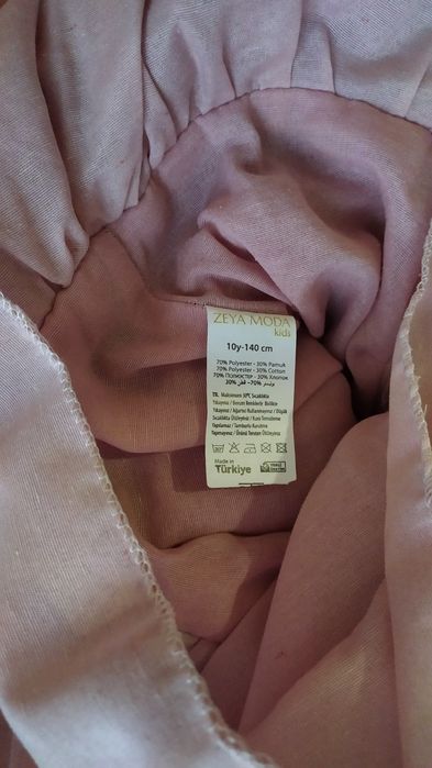 Детска рокля с пайети