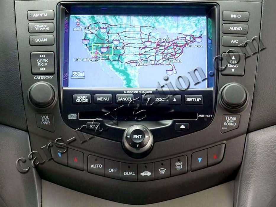 ОРИГИНАЛЕН диск навигация Хонда България Легенд Акорд Сивик ЦРВ Инсайт