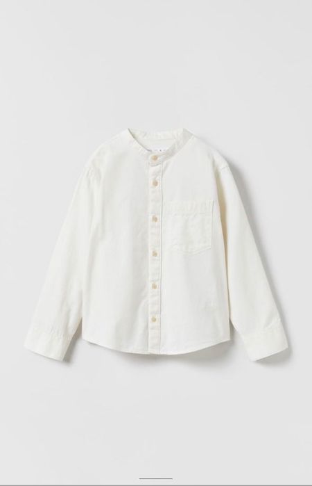 Детска риза с дълъг ръкав Zara