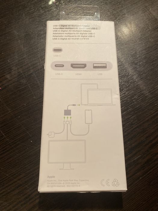 Переходник от Apple, оригинал