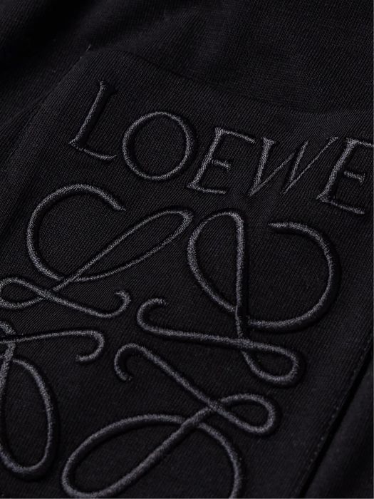 Тениска LOEWE бяла и черна