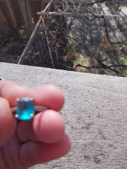 Пръстен женски сребърен