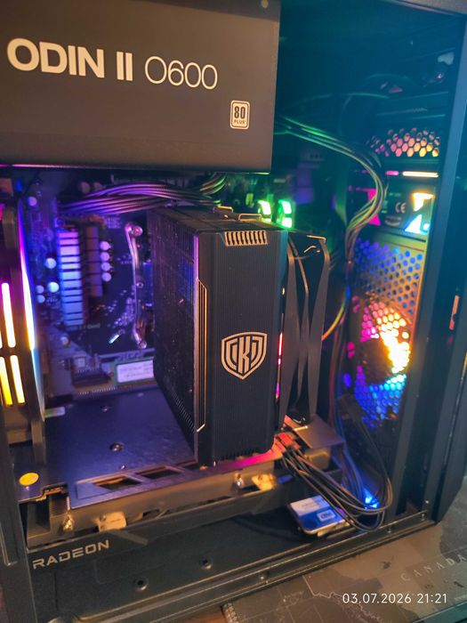 Геймърски Ryzen 5 5600X, RX 6600 8GB, RAM 16GB DDR4 3200