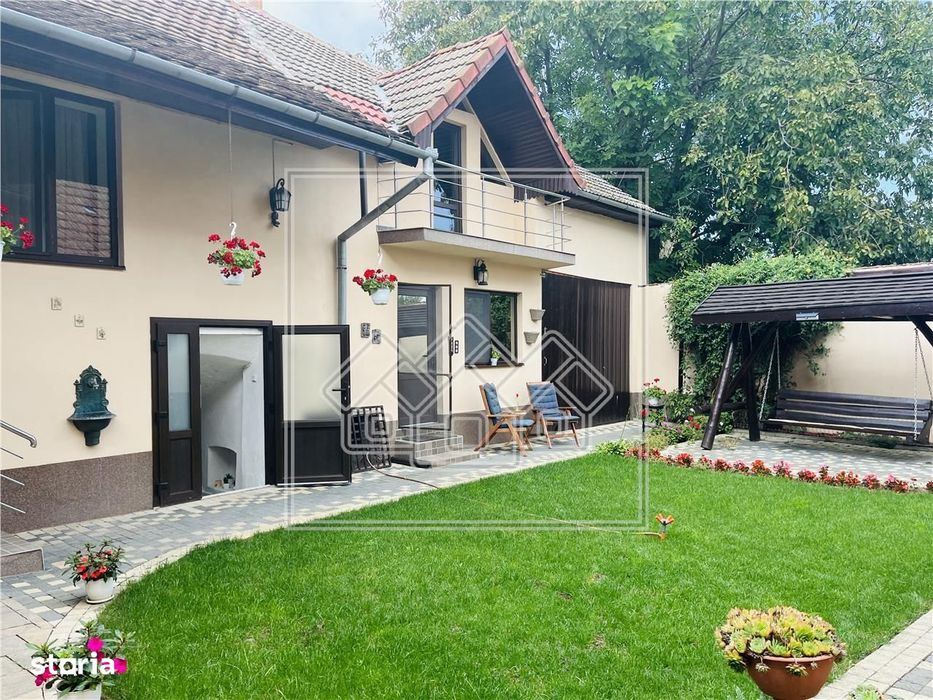Casa individuala 4 camere, pod, curte 463 mp, pivnita - Apoldu de Jos