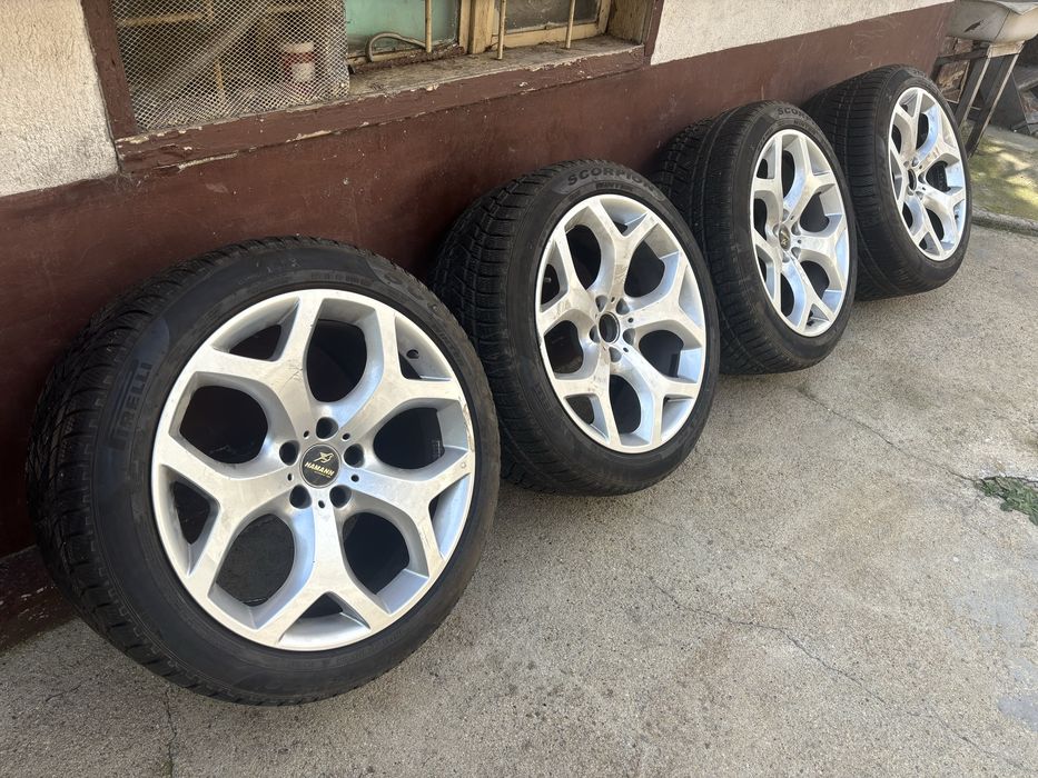 Зимни гуми и джанти 20инча Спорт Пакет за BMW-X6,X5 2008г.-2014г.