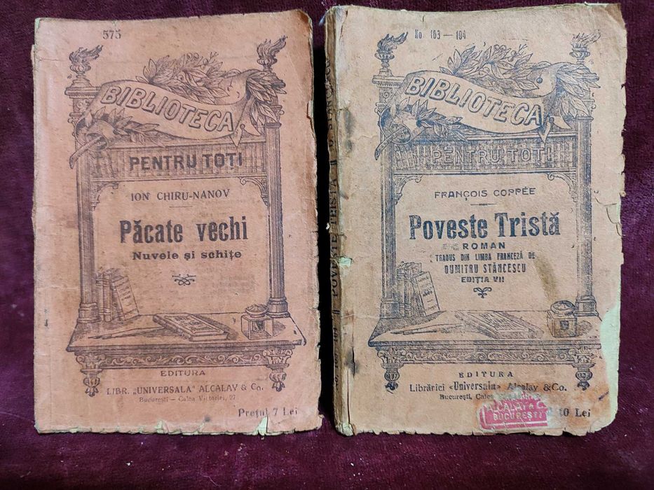 Romane din perioada interbelica/antecomunista