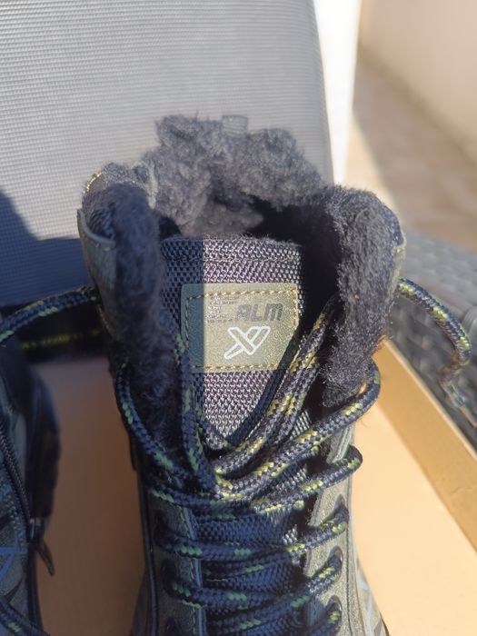 Ghete bărbați ALMERA, blană interior TERMO, talpă antiderapantă, m. 41