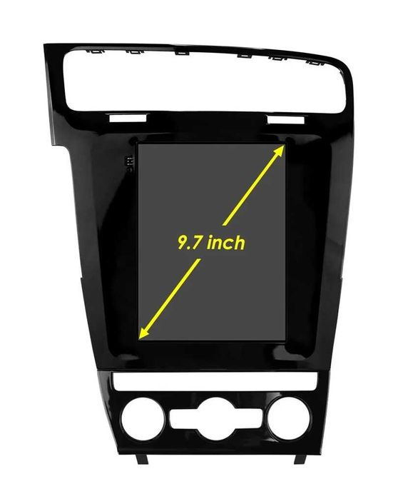 Мултимедия 9.7″ Android 14 VW GOLF 7 CARPLAY навигация DSP RDS GPS