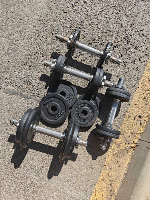 Регулируеми метални дъмбели и тежести