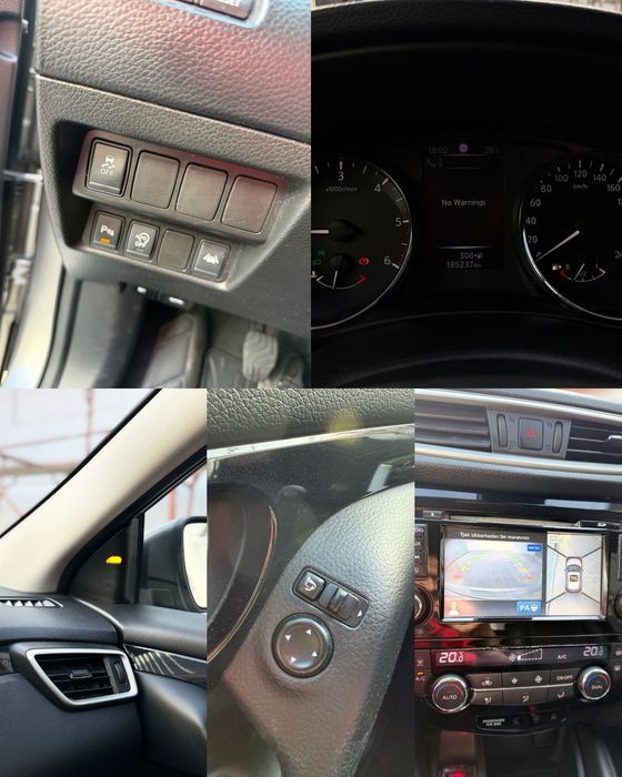 Nissan Qashqai Tekna+  185.000km/Camere 360/Panoramic/Bi-xenon/Key-less/BlindSpot