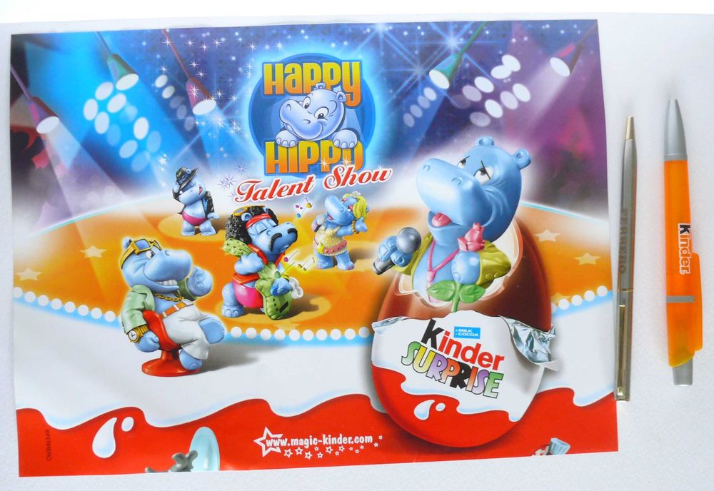 За колекционери на Kinder, Ferrero, Kinder Surprise, Nutella и др.