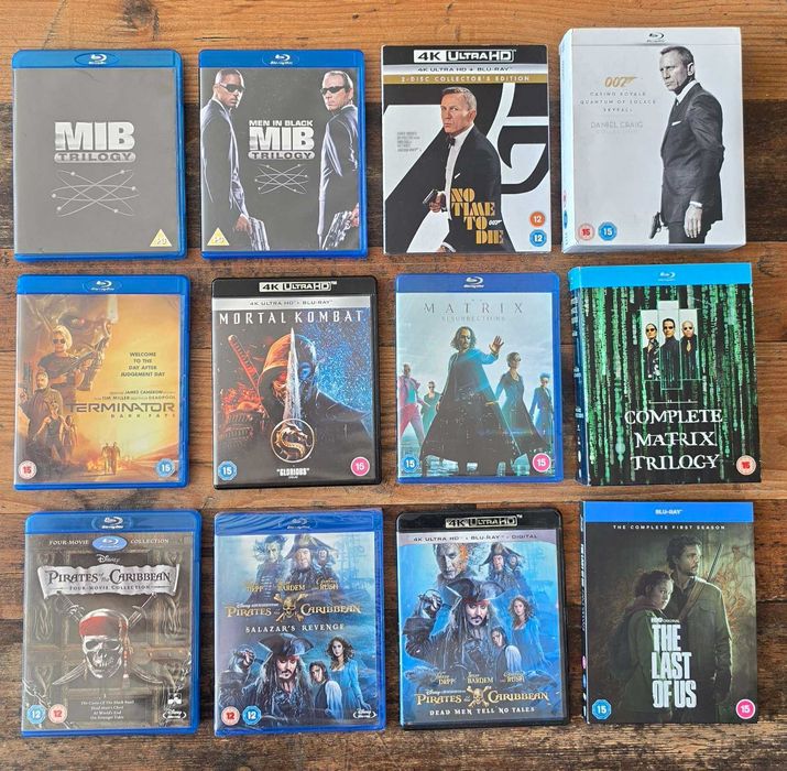 Филми Blu Ray и 4к