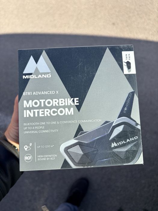 Midland Btr1 Advanced x duo intercom