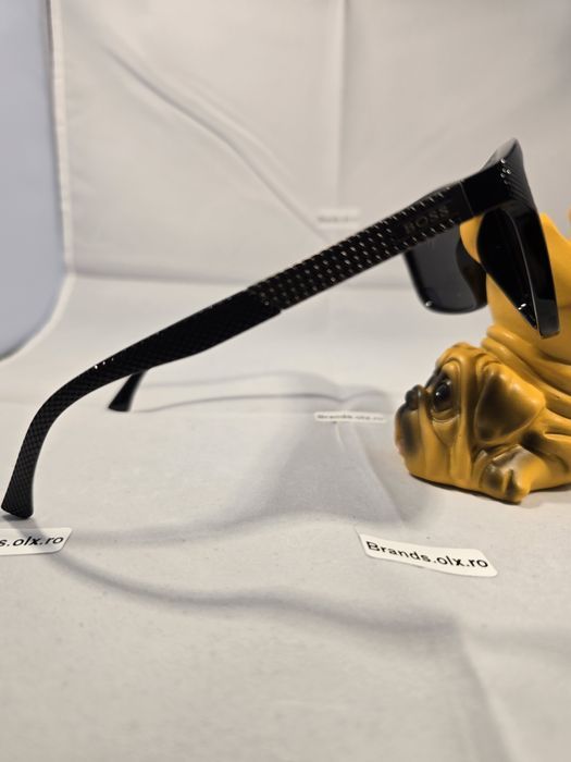 Promotie - Ochelari de soare polarizati Boss, Black Frame, Lucios, 802, made in Italy