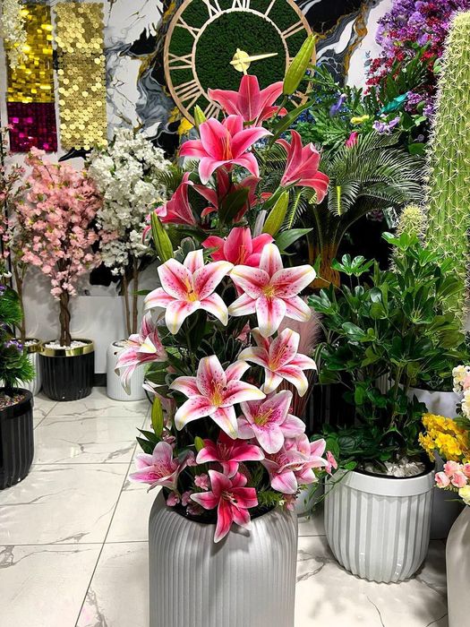 Декоративные цветы искусственные цветы и деревья растения суний гуллар