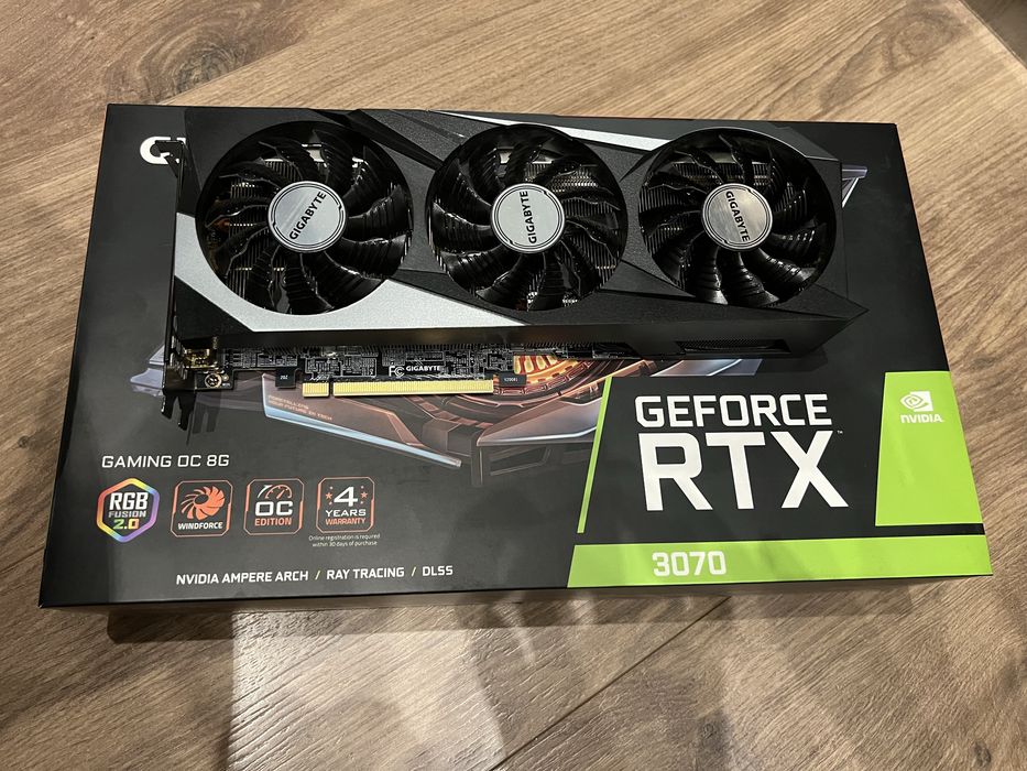 Видео карта/ Gigabyte RTX 3070 Gaming OC 8G