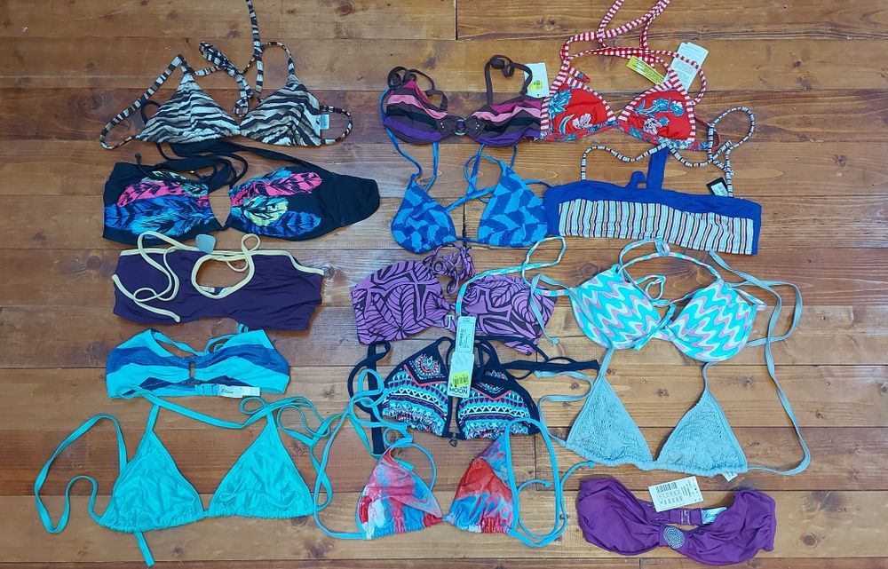 Lot slipi si sutiene de baie 260+ bucati