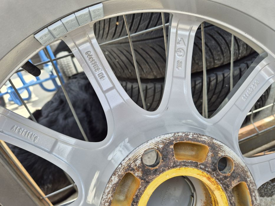 Джанти Borbet 17 цола , 5х112 , 8j ,et37 , 225/50/17 Mercedes  Audi