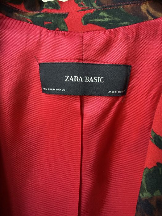 Sacou Zara cu imprimeu floral